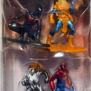 Marvel Spider-Man Nano Metalfigs by Jada Toys Lizard Spider Girl Hobgoblin NIB